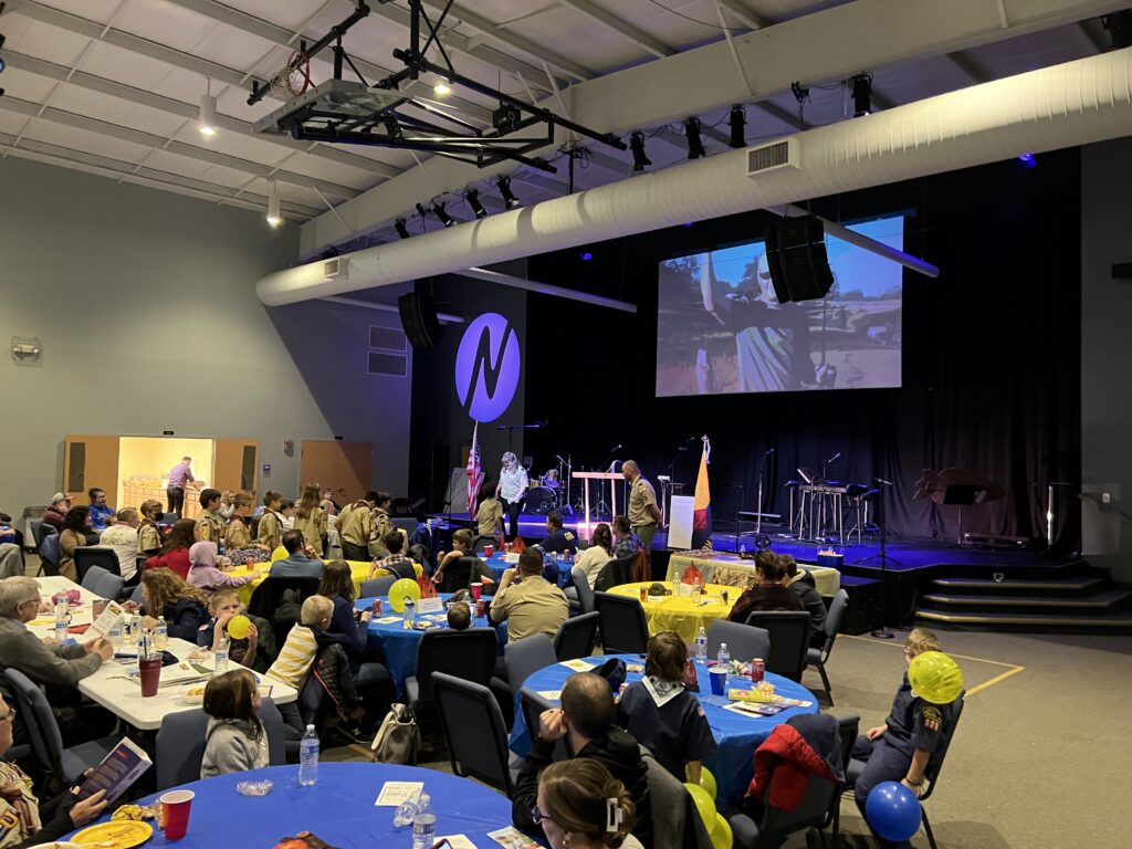 Blue and Gold dinner - crossover banquet for Webelos