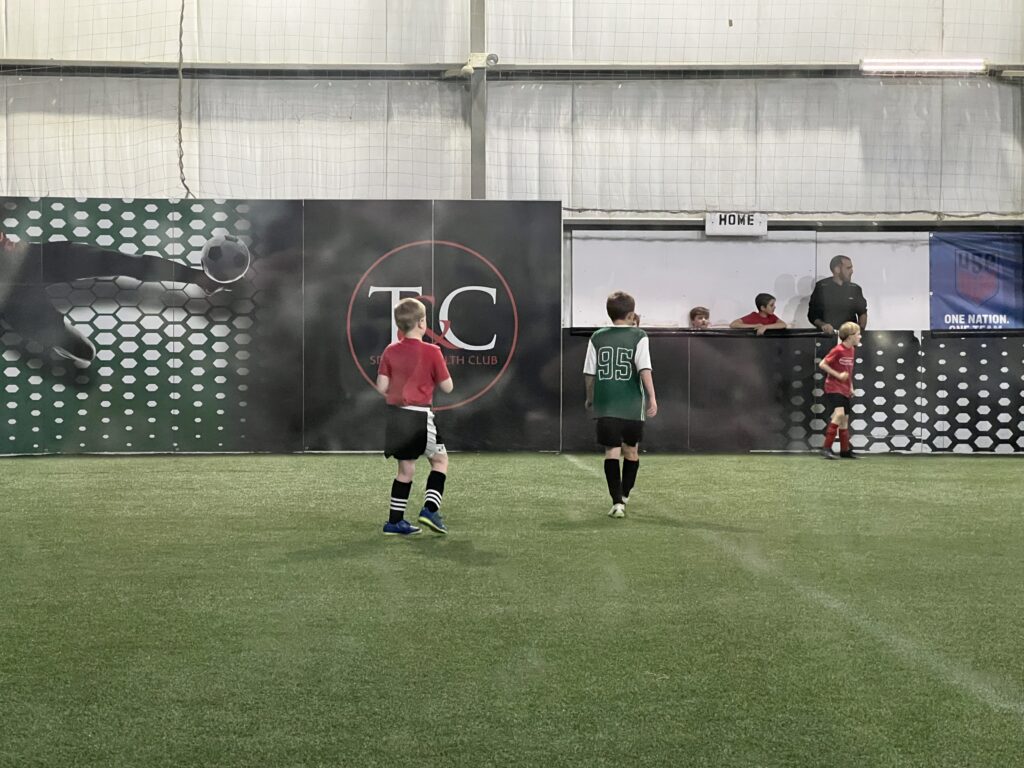 The end of the indoor soccer season at Town and Country