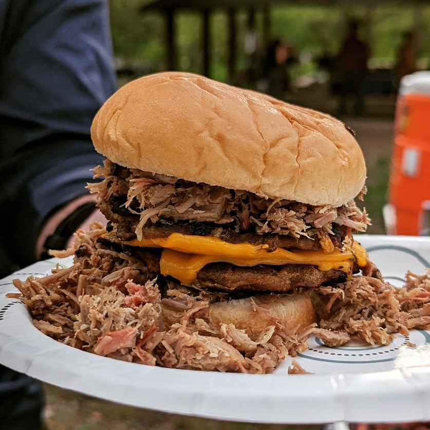 The Smoked Pork Butt and JTM Burger Classic