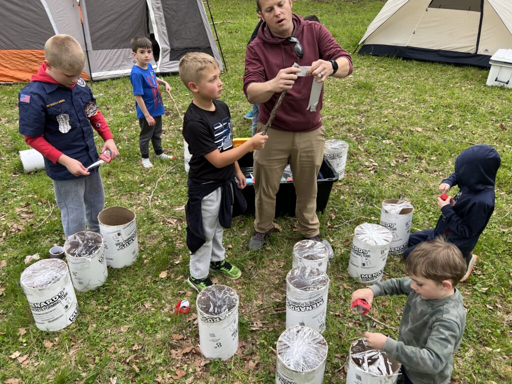 Building Drums For Campfire