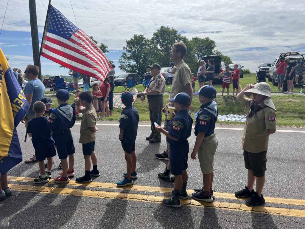 Memorial Day Parade with Pack 808