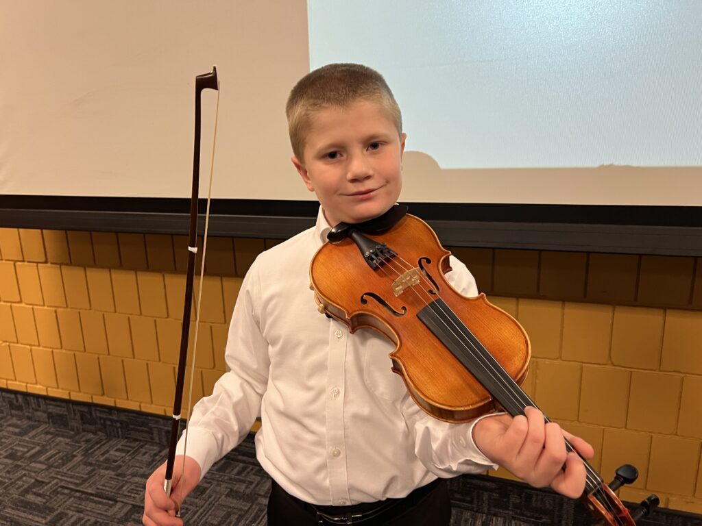 Teddy's First Violin Concert