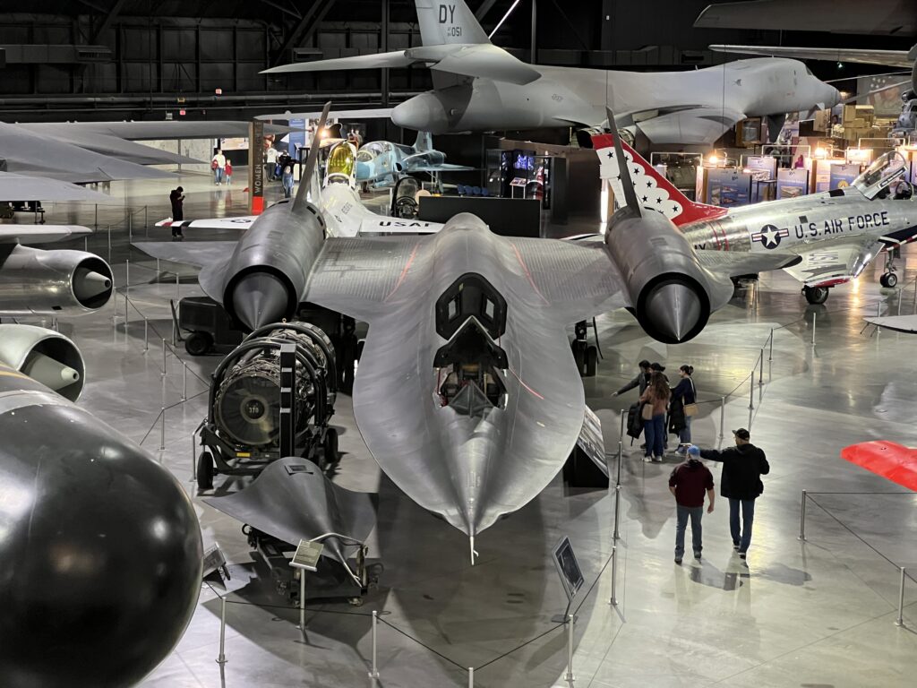 SR-71 Blackbird At The Air Force Museum in Dayton OH