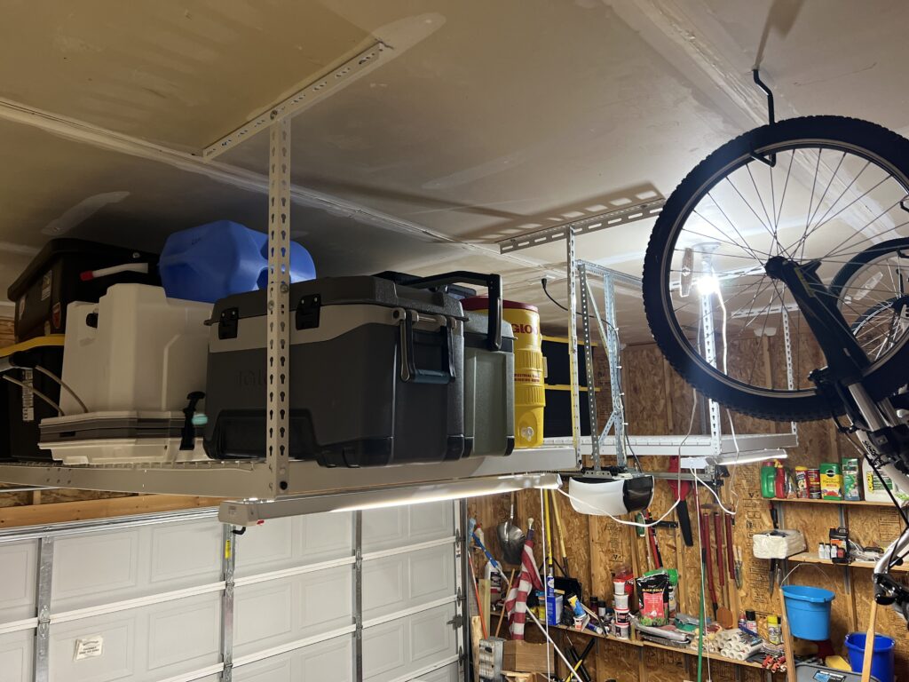 Hanging Storage In The Garage