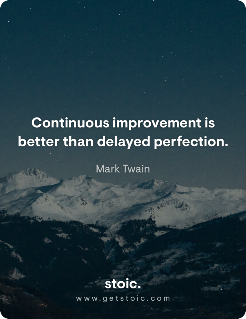 Quote from Stoic App - Mark Twain