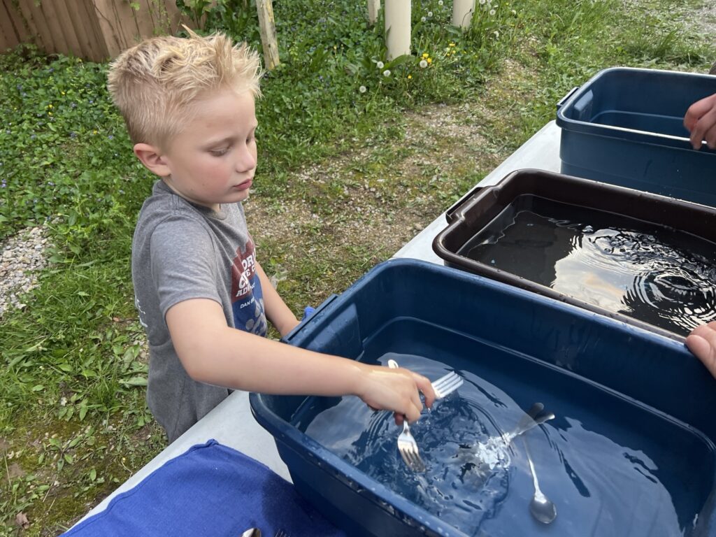Washing Dishes At Cub World