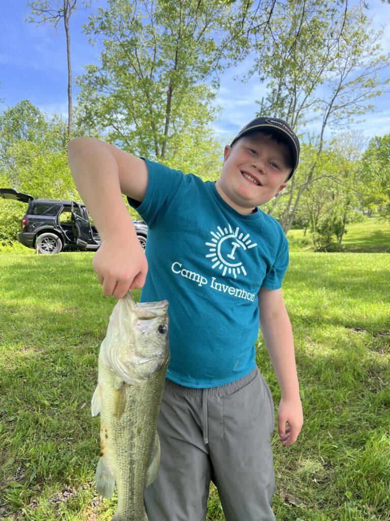 Catching A Four Pound Bass