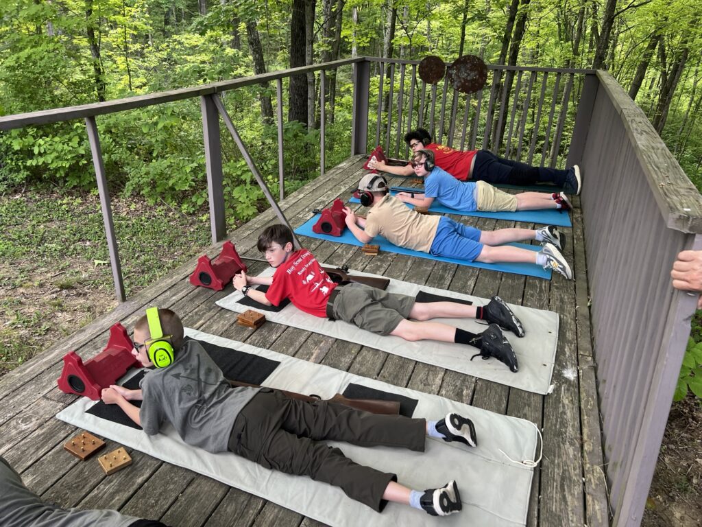 Marksmanship Practice for the Boy Scouts