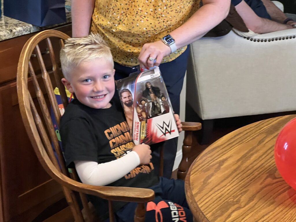 Birthday Part and Loading Up On the WWE Figures