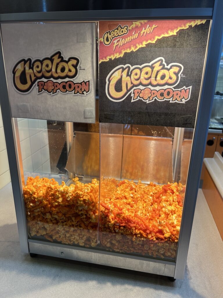 Cheetos Popcorn at Regal Cinemas