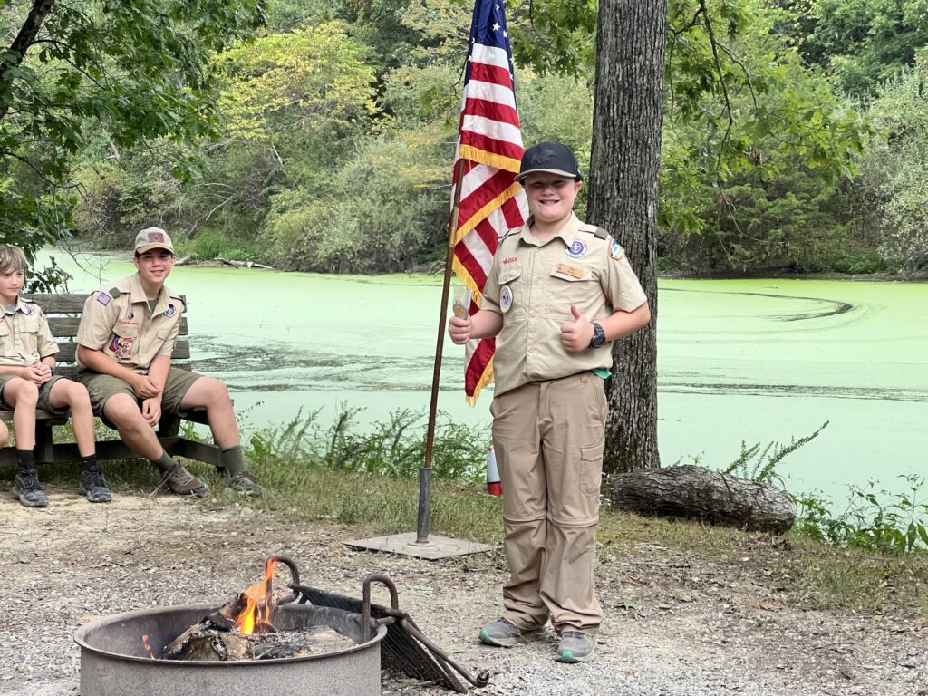 Boy Scout - Ted Ranks Up