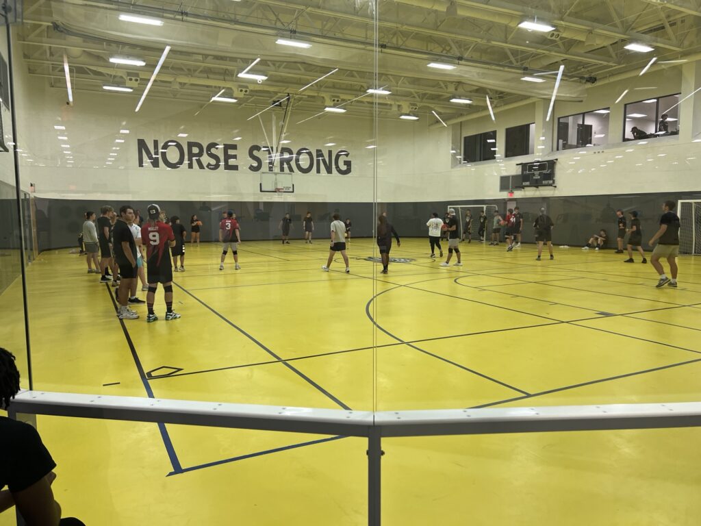 Dodgeball Game at NKU Rec Center