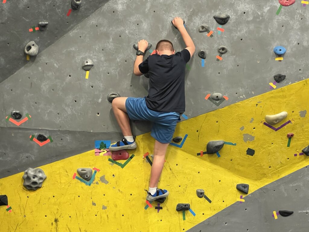 Bouldering Wall at NKU Rec Center