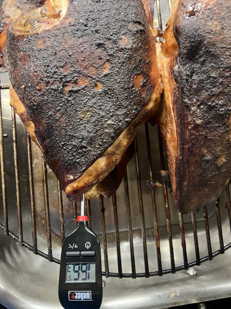 Smoked Turkey Perfect Temped