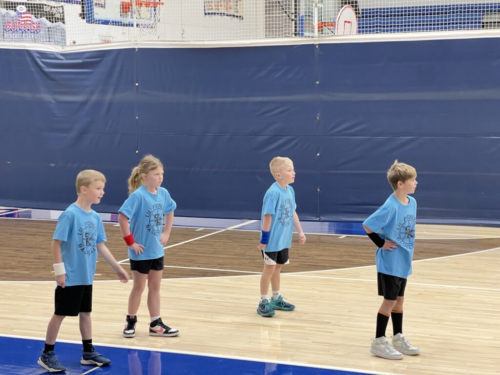 Ben Playing Basketball