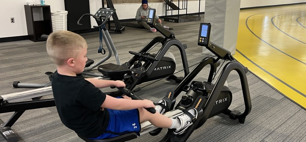 Rowing at NKUI Rec Center