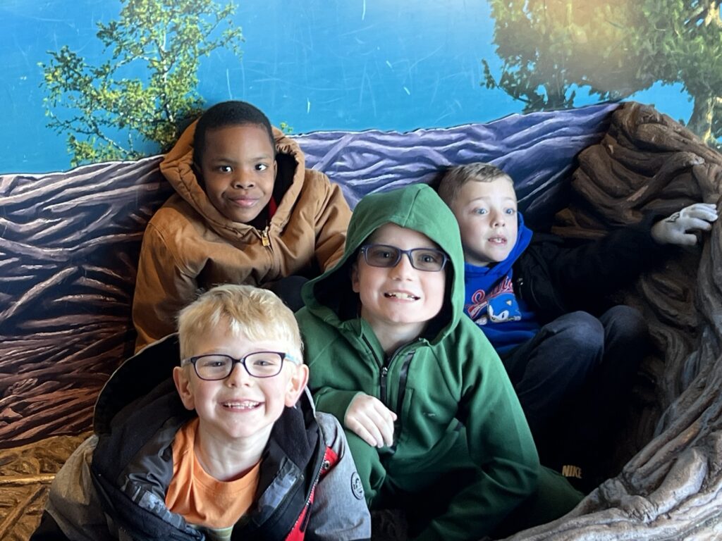 The Boys in the Nest at the Cincinnati Zoo