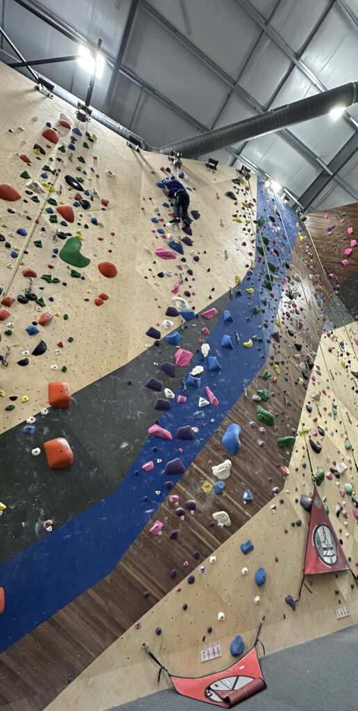 Climbing with the Troop