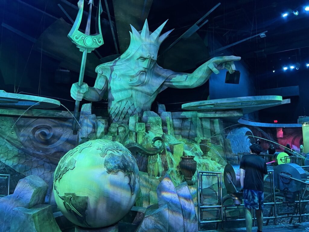 Poseidon at Ocean at COSI