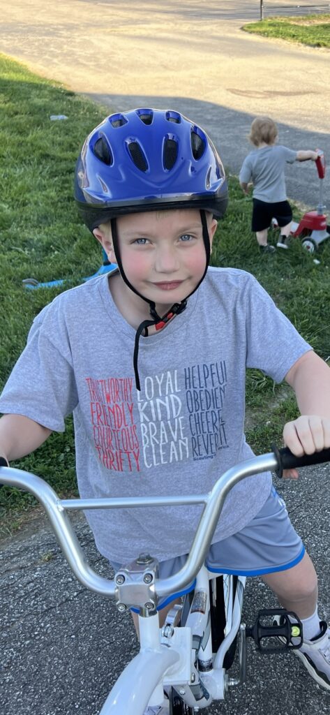 Bike Night At Cub Scout Night