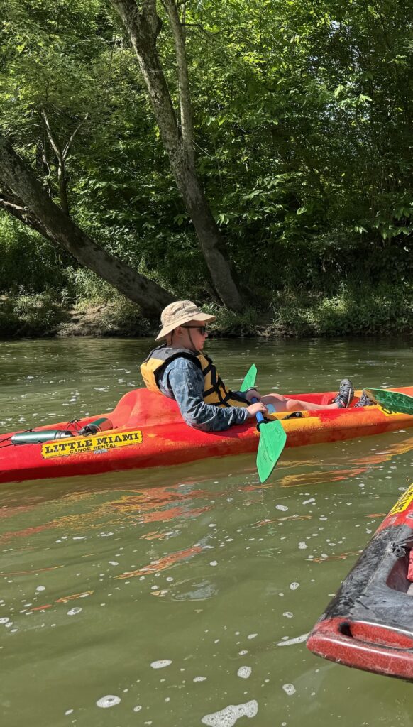 Kayaking on the Little Miami River