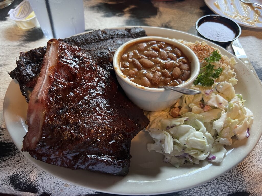 The Five Meat Platter at The County Line